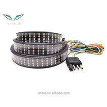 휴대용수화물저울48 인치 60 LED 자동차 브레이크 픽업 턴 라이트 경고 신호 테일 게이트 스트립 12V 트리, 05 type4 48inch_01 5000k