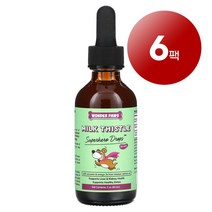 리암마켓 Wonder Paws 원더 포즈 강아지용 면역 건강 관리 보충제 밀크시슬 60ml 1팩, 6팩