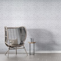 접착식 단열벽지 1mX2.5m_셀프시공 풀바른 도배지 결로현상 곰팡이방지 붙이는 단열재 필름 포인트 열반사, 잔벽돌