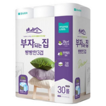부자되는집 빵빵화장지 30롤, 1팩