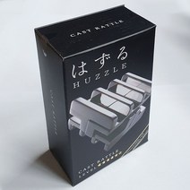5단계퍼즐 CAST RATTLE 하나야마 캐스트퍼즐/ 1~6단계 Hanayama 정품퍼즐 어려운퍼즐 철재퍼즐 디자인퍼즐 도전 교육 지능개발 머리훈련 수집퍼즐 CAST 메탈퍼즐