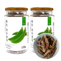 좋은아침 국산 볶은 작두콩차 간편한 휴대용 작두콩 120g, 2개
