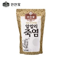 [인산가] 4회 프리미엄 알칼리 죽염 분말1kg, 인산가 알칼리 죽염 분말1kgX1개, 1kg, 1개