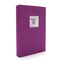 크래썸 4x6사진 대용량 라지 포토앨범, 바이올렛