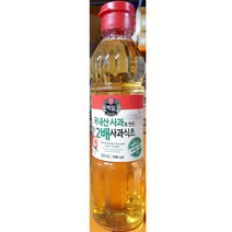 업소용 2배사과식초(백설 500ml), 1
