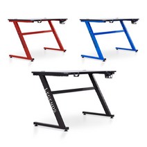 베스트리빙 [리퍼상품] 레전드 게이밍 1200컴퓨터 책상/책상/컴퓨터책상/게이밍책상/1인용 책상/테이블/의자, 레드