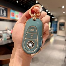 TPU 자동차 원격 키 케이스 커버 메르세데스 벤츠 A C E S G 클래스 GLC CLE CLA W177 W205 W213 X167 AMG, 한개옵션1, 06 C3 three bond grey