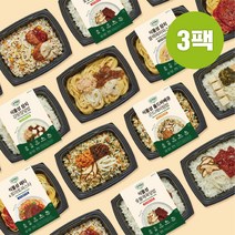 [2+1]고기대신 채식 간편식단 식물성 도시락 6종, 1_참치 강된장덮밥 245g x 3팩