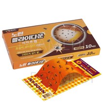 대길 노런 플라이다운 (파리트랩 10매입) 파리끈끈이, 1개
