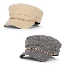 닥스(시즌잡화) [닥스모자] 체인장식 마린 캡 DK15WMK302