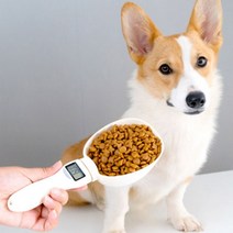 [바보사랑] 아기강아지 고양이 2개월 사료조절 계량 스푼저울 사료스푼[베이비글], 상세 설명 참조
