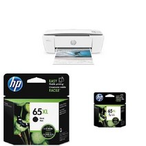 HP DeskJet 3755 소형 복합기 무선 프린터, 결석, 프린터 + XL 잉크