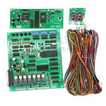 캡슐자판기 부품 수리용품 호환 상품 크레인 자동 판매기 녹색 pcb 보드 아케이드 선물인형 클로 컨트롤러 시간 디스플레이 와이어 하네스호환용