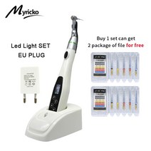 유압 모터 감속 16 1 감소 콘트라 각도 치료 기계 장비 치과 Endodontics Endo LED 메이트 EndoMotor 포함, 02 LED set EU PLUG