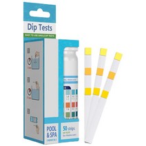 50PCS/Set Pool Test Strips 3 in 1 Spa Hot Tub Swimming Papers for pH Total Alkalinity & Hardness, 01 A