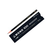 톰보 연필 MONO100 낱자루 소묘연필, H
