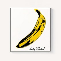 Andy Warhol 앤디워홀 작품 바나나 캔버스 액자, 70x70cm