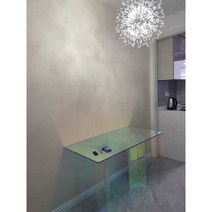 홀로그램테이블 사각형 투명 책상, 1200X600X750mm