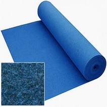 로엘리빙 고급 파이론텍스 카펫롤매트 블루 180x100cm