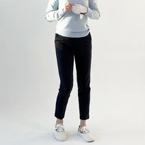 자스민골프 여성 골프 바지 9부 일자슬림 마법팬츠 빅사이즈 허리밴딩 연습복 필드룩