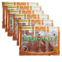 퍼피프랜드 애견간식, 6팩, 통닭가슴살
