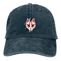 Yokai Kitsune Mask Traditional Japanese 남녀공용 볼캡 일본 만화 영화 7컬러