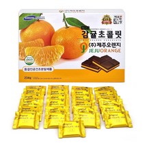 제주 감귤 초콜릿 세트 25개입 선물용