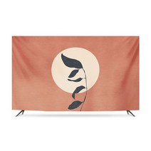명화 티비 TV 덮개 가리개 인치 종류별 무지개 럭셔리 거실 모니터 먼지 커버 42 55 65 75 액자 풍경 HA11, 55인치 희망