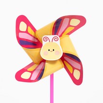 민화샵 집콕놀이키트 곤충바람개비 초등 만들기재료 놀이학교, 나비 UDPPP0933