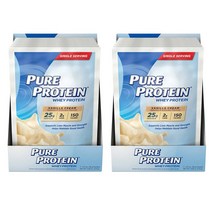 Pure Protein Powder 퓨어프로틴 웨이 프로틴 파우더 소포장 바닐라 크림 1.37oz(39g) 7입 2팩, 1개, 1