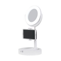 제이라인 1인 방송 휴대용 LED 링조명, K3(화이트), 1개