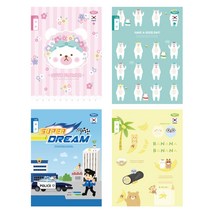 초등노트 10칸국어 10권/ 내지16매 10권세트 펜피아 초등공책 국어노트 국어공책 깍두기공책 깍두기노트 남학생용 여학생용 남녀공용 문구 수업준비물 학용품 졸업 입학 선물