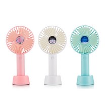 고집쟁이녀석들 손선풍기 샬롬휴대용선풍기 핸디선풍기 3종, 2.핑크 : 스티커안함
