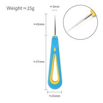 향초만들기2.6-20cm 50/100PCS 목화 양초 세트 무연 왁스 순수 코튼 코어 DIY 만들기 Pre-Waxed Wicks 촛불, 18 Rubber Needle-B