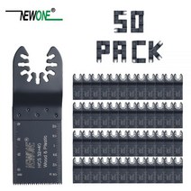 NEWONE-32x40mm HCS 퀵 체인지/릴리스 톱날 파워 진동 공구 목재/플라스틱 절단용 다기능, 100pcs, 다목적 절단, 1개