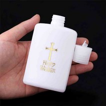 10개 1세트 미니예수님 선물용예수님 예수열쇠고리 성수 병 성수 예수 병 종교적인 십자가 병 신자 처녀 조각 병, 100ml