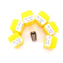 콜릿 척 볼트 탭 밸브 새로운 1pcs ER11 1-7mm 1/4 1/8 스프링 콜렛 척 CNC 밀링 선반 도구 스핀들 모터, 09 ER11-6.35MM