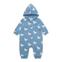 [블루독베이비8] FW23 베베도기우주복 HJ 43A1360002 (BLUEDOG BABY 유아 출산 백일 선물 도트 강아지 내복