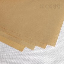 신식상점 크라프트지 포장지 52g 80g 100g 120g 주문재단무료, 방습코팅80g, 전지 10장
