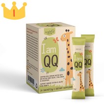 [유비바이오] 아이엠 큐큐 / 맛있는 키즈녹용 어린이 비타민 30 포, 30포 1개, 1개