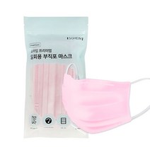 소하임 국산 프리미엄 일회용 3중필터 마스크 대형 핑크, 1개, 10매