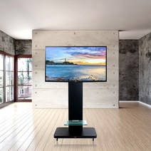PHS-2400 (색상: 블랙) 이동형TV장식장 가스쇼바장착 -한일장식장 -TV설치후 높낮이조절가능-, PAS-2400 블랙
