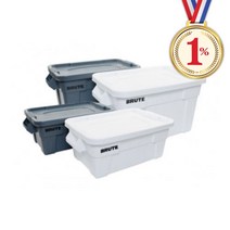브루트 토트박스 53L 75L 교구실 체육관청소, 임의색상