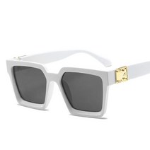 스퀘어 선글라스 남성 럭셔리 브랜드 디자이너 안경 레트로 UV400 Gafas De Sol Hombre