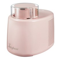 가정용 아이스크림 기계 12V/60W 완전 자동 과일 요구르트 메이커 어린이 DIY 디저트 소프트 슬러시 0.5L, 02 분홍색_01 220-240V
