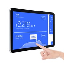 32 인치 10 포인트 pcap 터치 방수 올인원 pc 컴퓨터 lcd 모니터, 없음