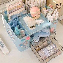 아로니안 미니서랍 데스크정리함 캐릭터 책상수납함, 소라