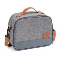 리드홈 데일리 아이스 쿨러 보냉백 도시락가방, 스퀘어 크로스백