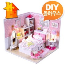 TC~DIY 돌하우스 핑크엔젤 방꾸미기 미니어쳐, TC~DIY 돌하우스 핑크엔젤 방꾸미기 미니어
