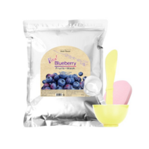메디플라워 후르츠 모델링팩 블루베리 1kg++팩도구4종 세트, 2개, 1개